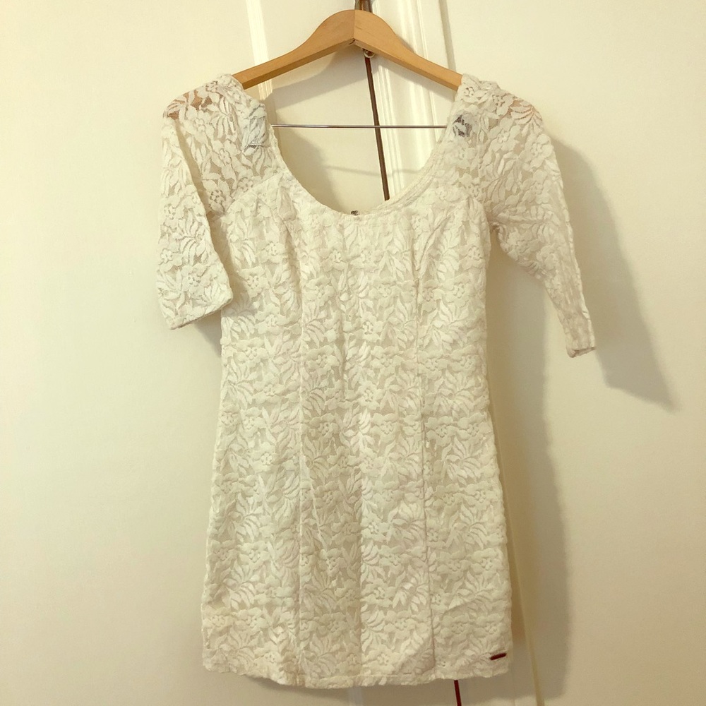 White Lace Dress
